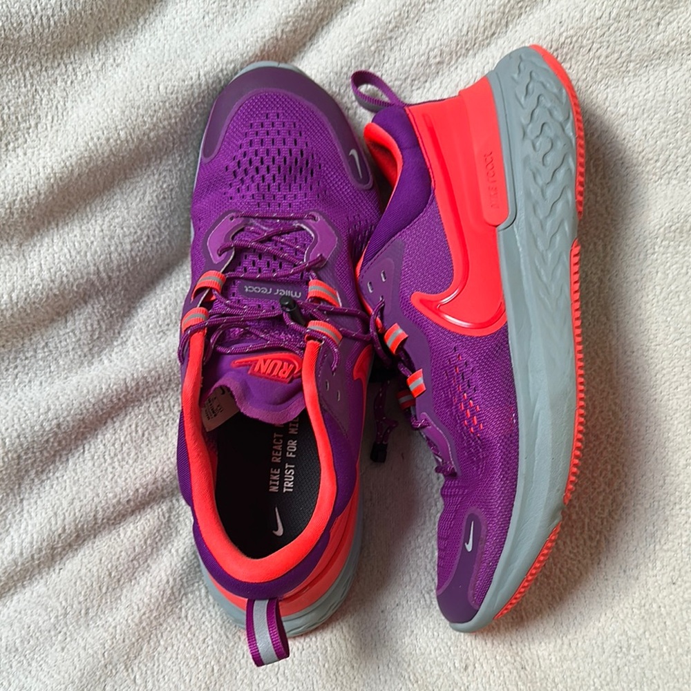 Women’s Vibrant Purple and Red/Pink Nike Running